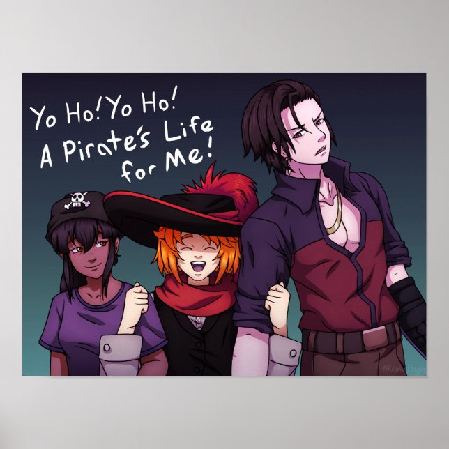 Talk Like a Pirate Poster (Front)