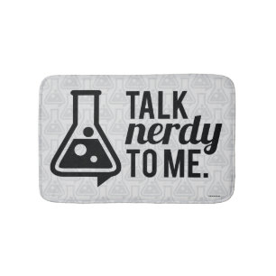Talk Nerdy Bath Mat