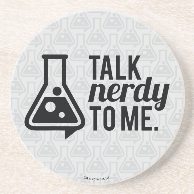 Talk Nerdy Coaster (Front)