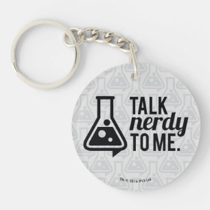 Talk Nerdy Key Ring