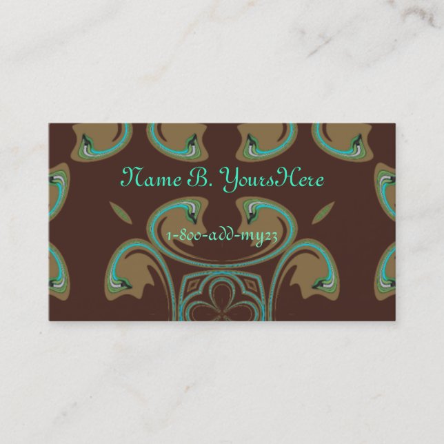 Talk Of The Town Business Card (Front)