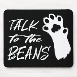 Talk to the Beans Cat Mouse Mat