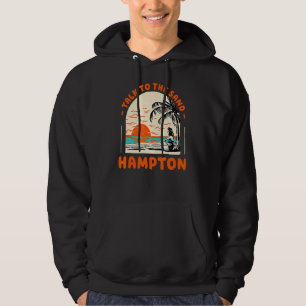 Talk To The Sand Hampton Beach Virginia Ocean Summ Hoodie