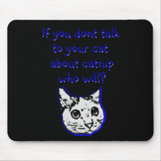 Talk to your cat about catnip mouse mat
