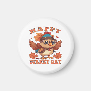 talk turkey to me Thanksgiving Magnet