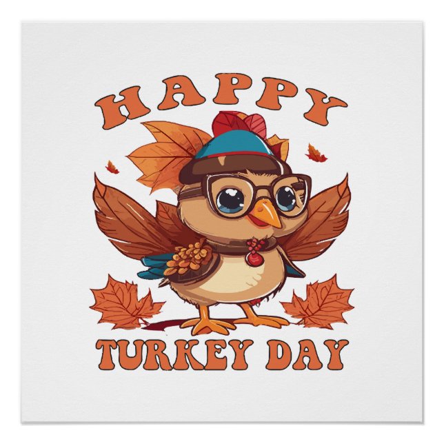 talk turkey to me Thanksgiving Poster (Front)