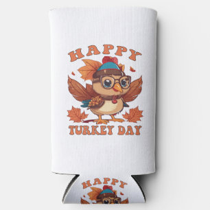 talk turkey to me Thanksgiving Seltzer Can Cooler