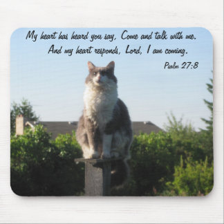 Talk with me mouse mat