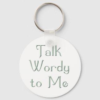 Talk Wordy to Me Rumi Keychain