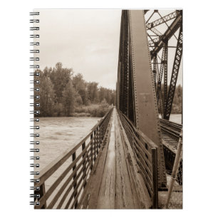 Talkeetna Railroad Bridge Walkway Notebook