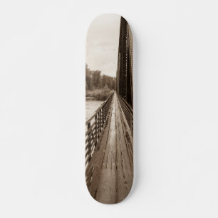 Talkeetna Railroad Bridge Walkway Skateboard