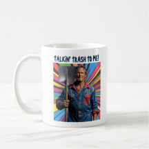 Talkin' trash to me. 1 customisable text line