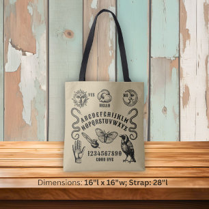 Talking Board Spirit Communication Tote Bag