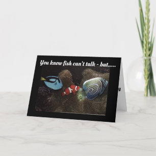 *TALKING FISH* SAY "HAPPY MOTHER'S DAY" TO YOU CARD