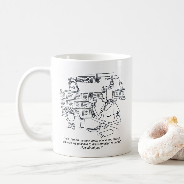 Talking Loud mug (With Donut)