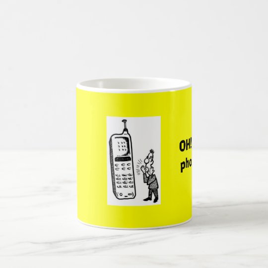 Talking_on_Cell_Phone_1, OH! I got a phone call! Coffee Mug