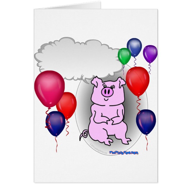 Talking Pink Party Pig (Front)