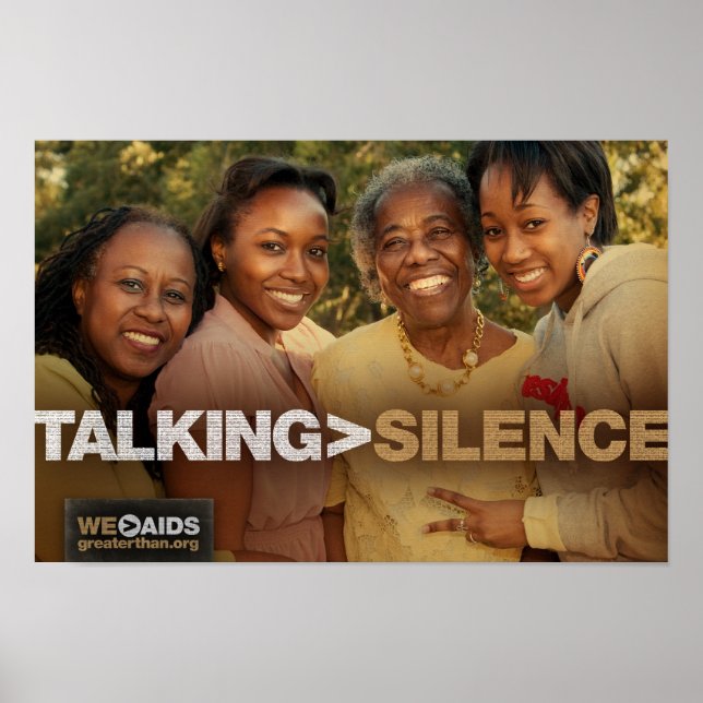 Talking > Silence Generations Poster (Front)