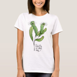 Talking to My Plants - Funny Introvert Gardener T-Shirt