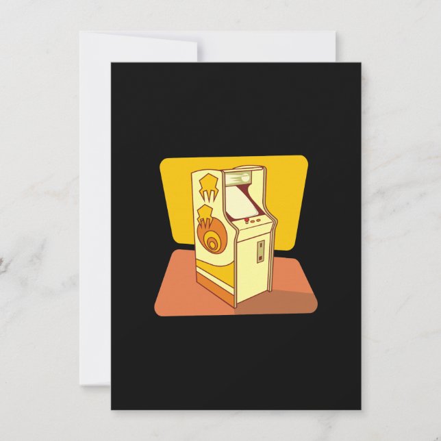 Tall arcade game console (Front)