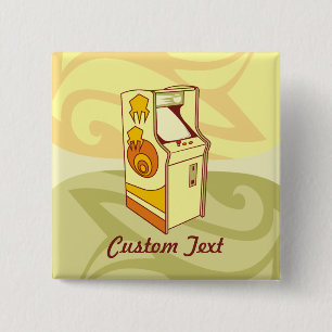 Tall arcade game console button