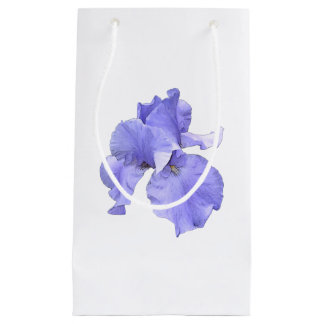 Tall Bearded Purple Iris Small Gift Bag