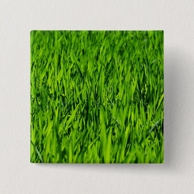 Tall Blades of Grass 15 Cm Square Badge (Front)
