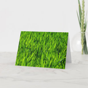 Tall Blades of Grass Card