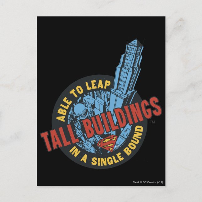 Tall Buildings Postcard (Front)