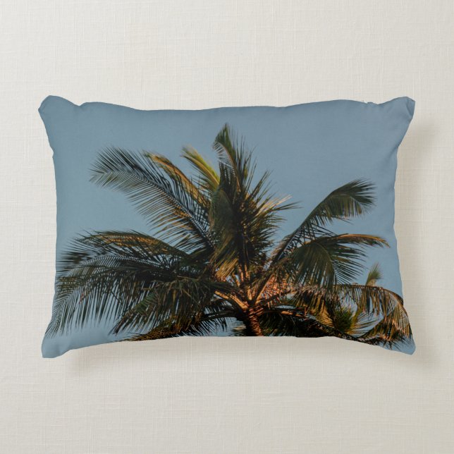 Tall coconut tree decorative cushion (Front)