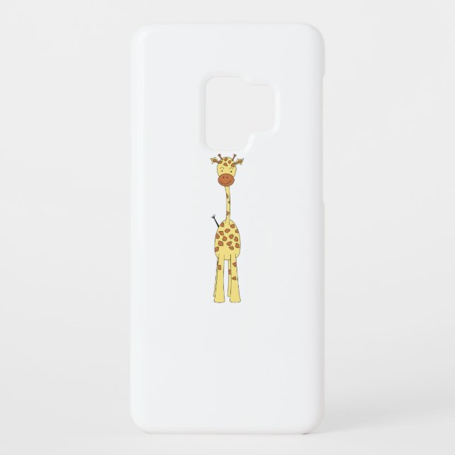 Tall Cute Giraffe. Cartoon Animal. Case-Mate Samsung Galaxy Case (Back)