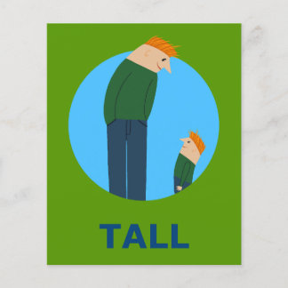 TALL Flashcard for Initial T 1 Syllable Word