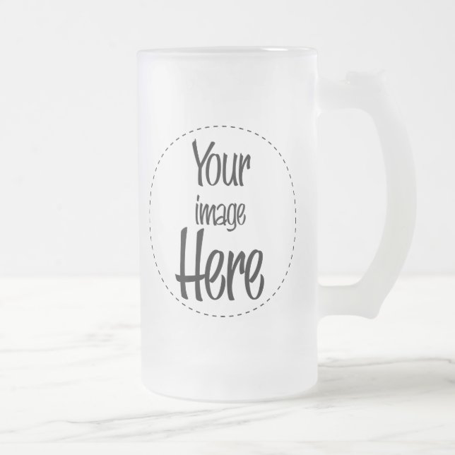 Tall Glass Stein - Customised - Customised (Right)