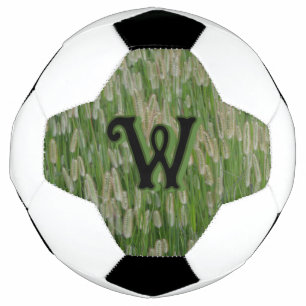 Tall Green Grasses Seeds Football