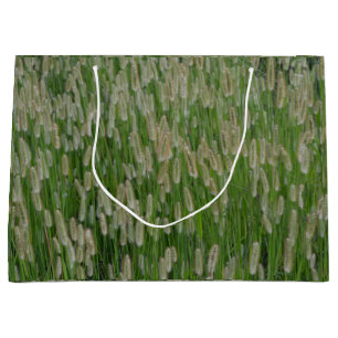 Tall Green Grasses Seeds Large Gift Bag