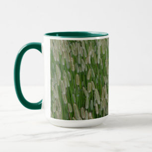 Tall Green Grasses Seeds Mug