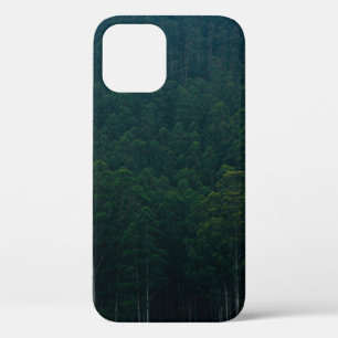 TALL GREEN TREES iPhone 12 CASE