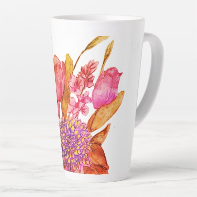 Tall latte mug (Right Angle)