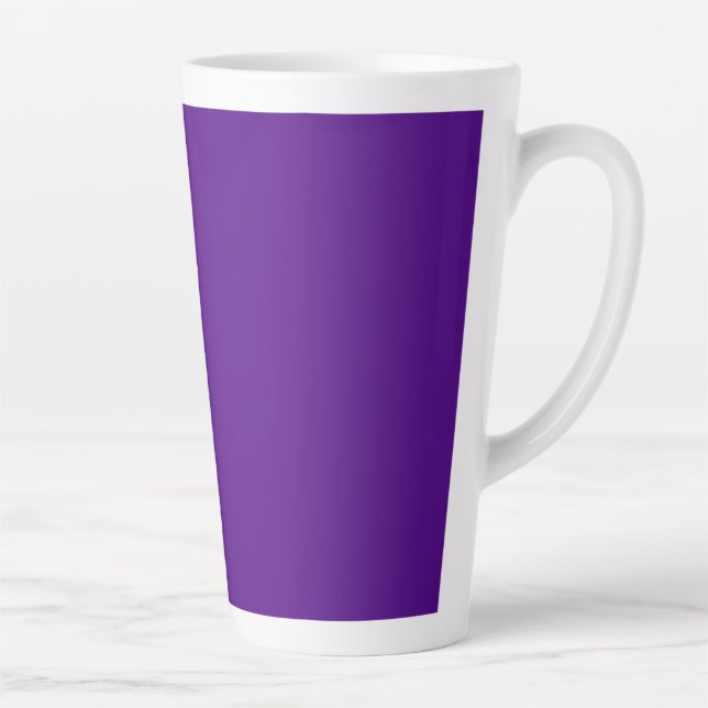 Tall Latte Mug – Elegant & Modern Coffee Cup (Right)