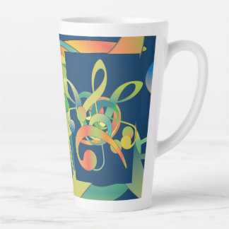 Tall Mug with Graphic Design by Pat Willard Design