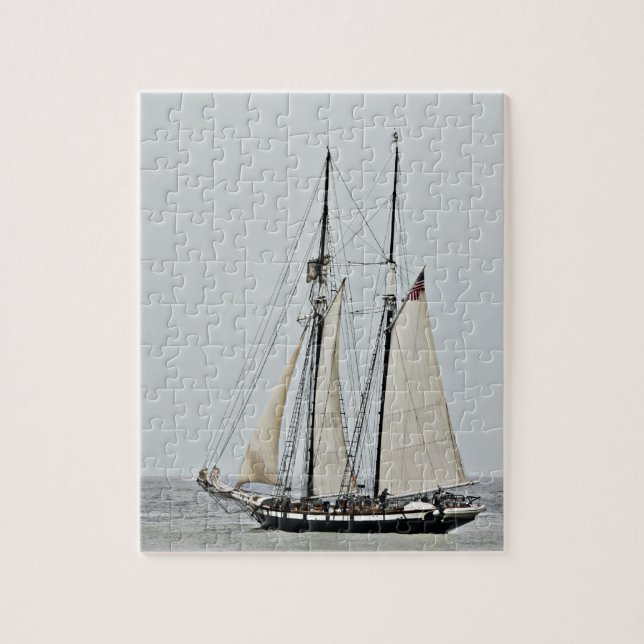 Tall ship Californian puzzle (Vertical)