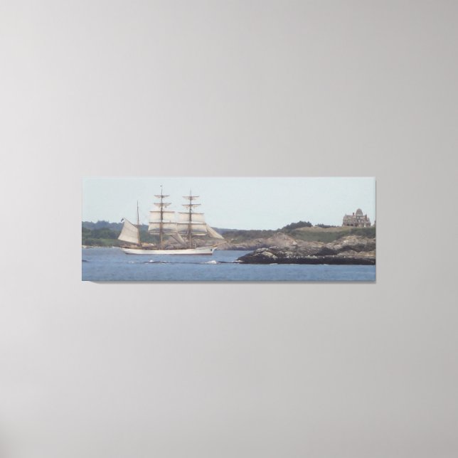Tall Ship Canvas Print (Front)