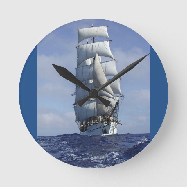 tall ship clock (Front)