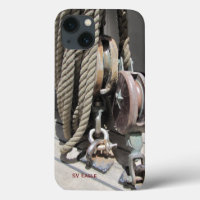 Tall Ship Eagle Block & Tackle iPhone iPhone Case