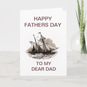 TALL SHIP GREETING CARD