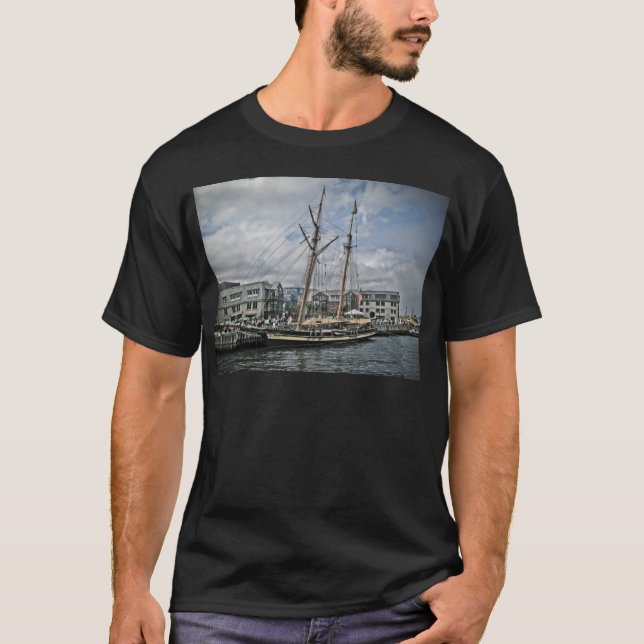 Tall Ship in Halifax T-Shirt (Front)