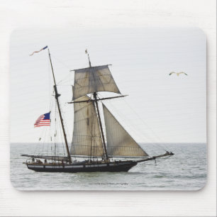 Tall ship mousepad