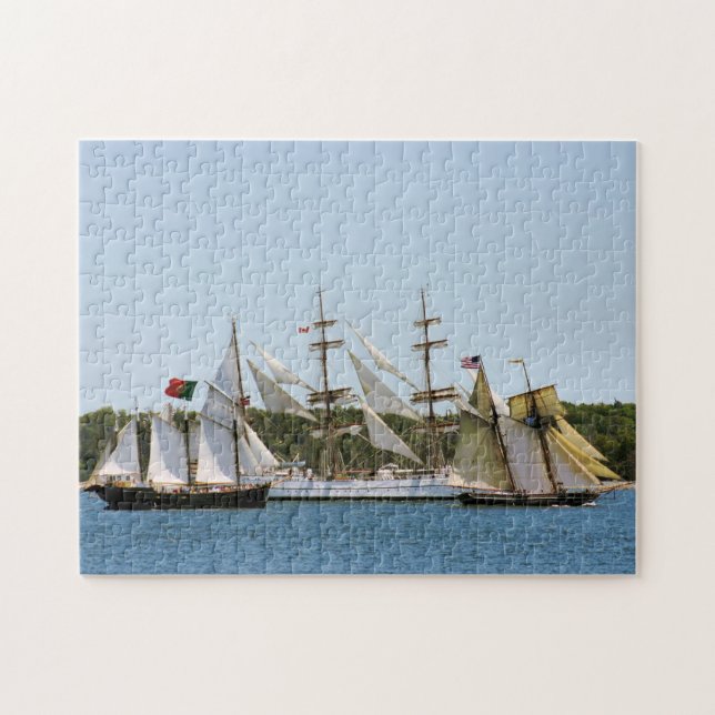 Tall Ship Parade of Sails Festival Photo Jigsaw Puzzle (Horizontal)