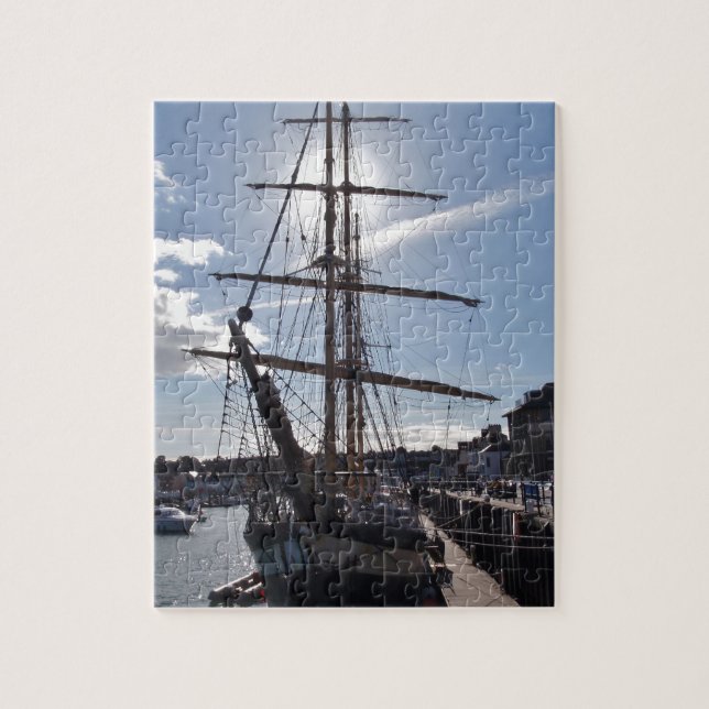 Tall Ship Pelican Of London Jigsaw Puzzle (Vertical)