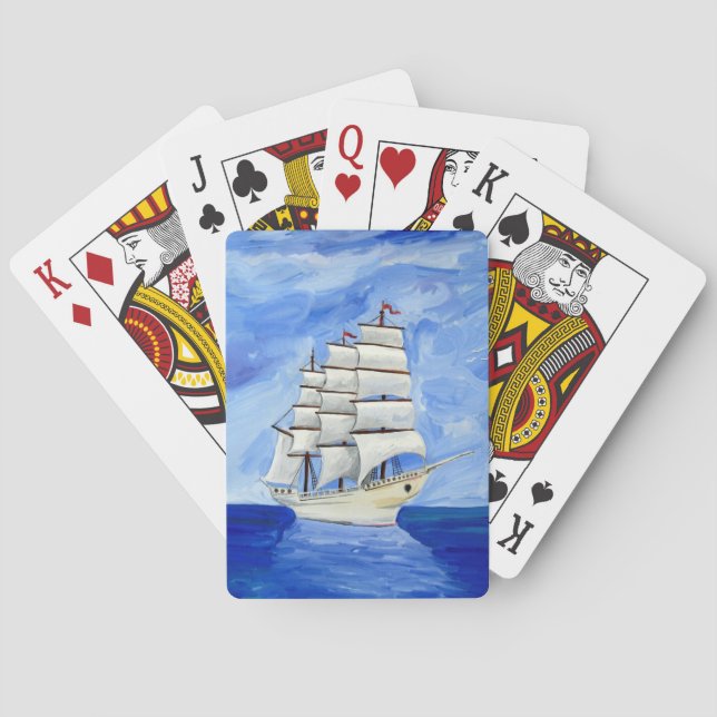 Tall Ship Playing Cards (Back)